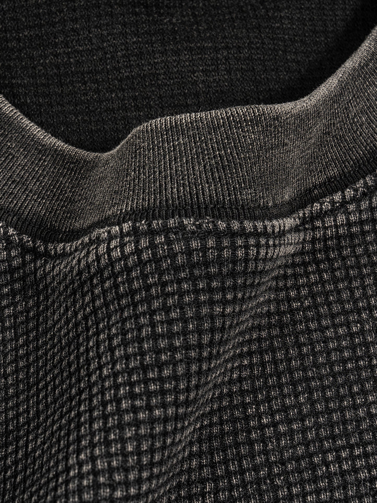 '10TALENTS' Waffle-Texture Tee (Snow Wash)